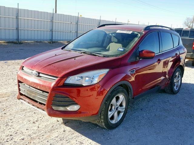 1FMCU0GX6EUD87136 - 2014 FORD ESCAPE SE RED photo 2