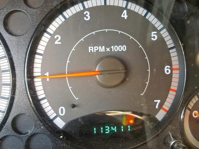 1J4GL48K26W151859 - 2006 JEEP LIBERTY SP შავი ფოტო 8