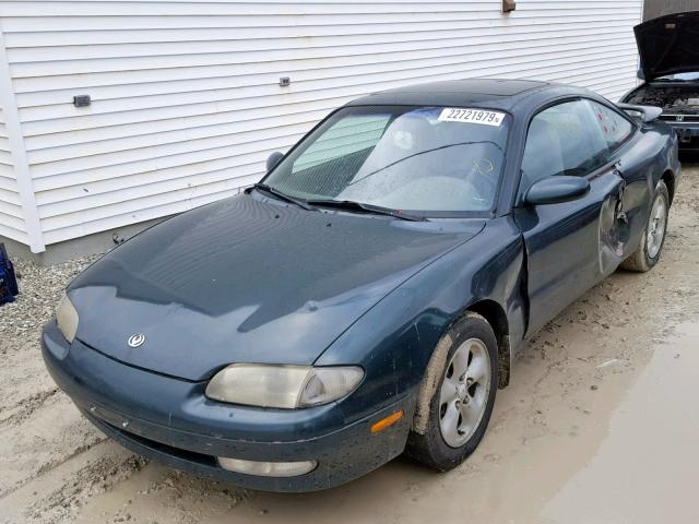 1YVGE31B9P5177686 - 1993 MAZDA MX-6 LS GREEN photo 2