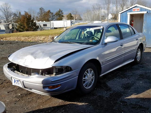 1G4HP52K94U203134 - 2004 BUICK LESABRE CU BLUE photo 2