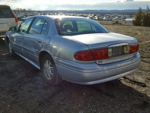 1G4HP52K94U203134 - 2004 BUICK LESABRE CU BLUE photo 3