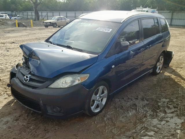 JM1CR293760118339 - 2006 MAZDA 5 BLUE photo 2