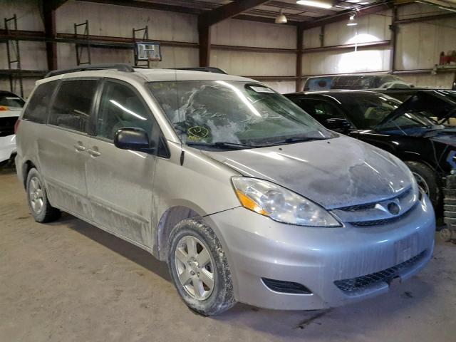 5TDZK23C49S269857 - 2009 TOYOTA SIENNA CE SILVER photo 1