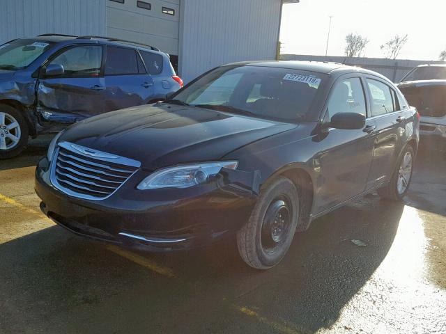 1C3BC1FB4BN602392 - 2011 CHRYSLER 200 TOURIN BLACK photo 2