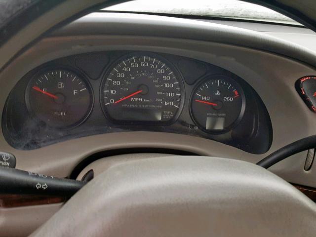 2G1WF52E459385812 - 2005 CHEVROLET IMPALA RED photo 8