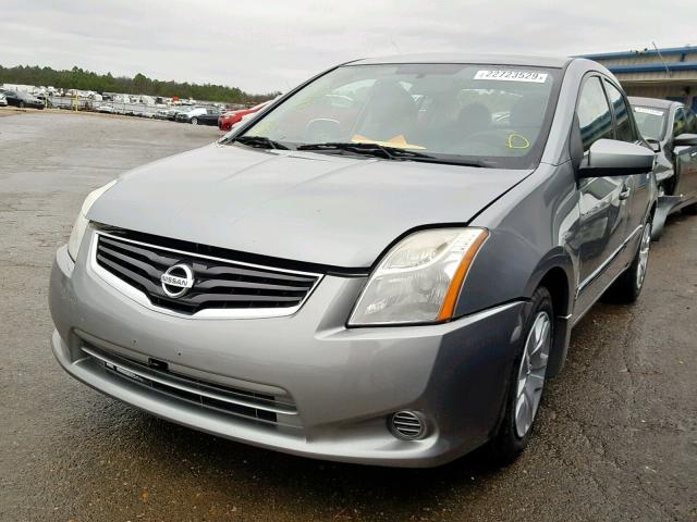 3N1AB6AP1BL683607 - 2011 NISSAN SENTRA 2.0 GRAY photo 2