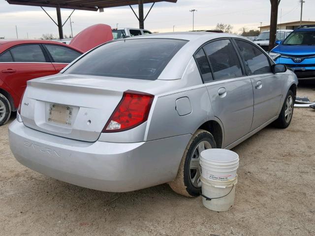 1G8AJ55F97Z208714 - 2007 SATURN ION LEVEL SILVER photo 4