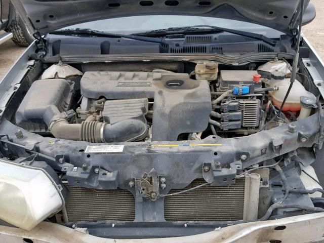 1G8AJ55F97Z208714 - 2007 SATURN ION LEVEL SILVER photo 7