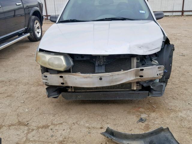 1G8AJ55F97Z208714 - 2007 SATURN ION LEVEL SILVER photo 9