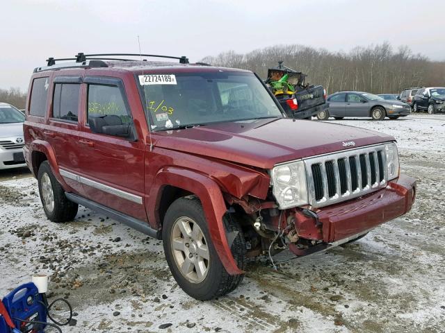 1J8HG58227C672628 - 2007 JEEP COMMANDER Tünd qırmızı foto 1