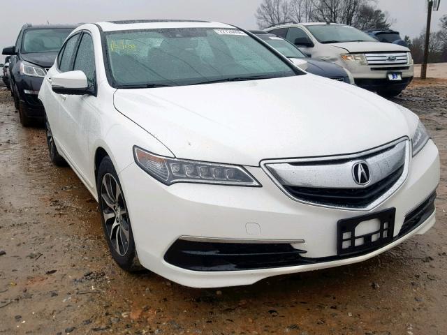 19UUB1F57FA026040 - 2015 ACURA TLX TECH WHITE photo 1