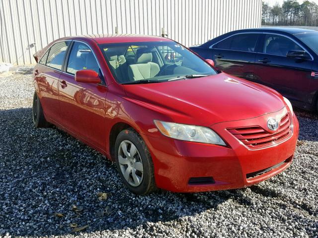 4T1BE46K37U006352 - 2007 TOYOTA CAMRY NEW RED photo 1