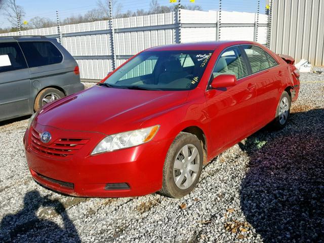 4T1BE46K37U006352 - 2007 TOYOTA CAMRY NEW RED photo 2