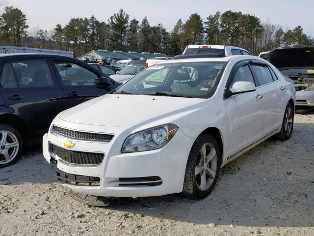 1G1ZD5E05CF355371 - 2012 CHEVROLET MALIBU 2LT WHITE photo 2