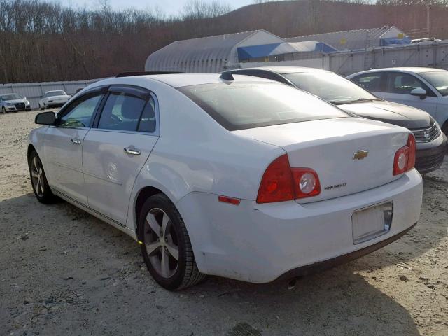 1G1ZD5E05CF355371 - 2012 CHEVROLET MALIBU 2LT WHITE photo 3