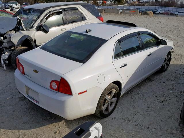 1G1ZD5E05CF355371 - 2012 CHEVROLET MALIBU 2LT WHITE photo 4