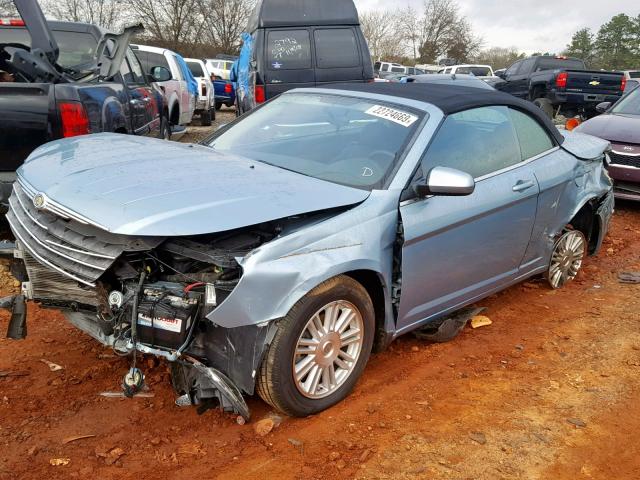 1C3LC55D59N516565 - 2009 CHRYSLER SEBRING TO BLUE photo 2