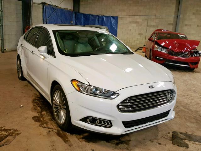 3FA6P0K98FR173068 - 2015 FORD FUSION TIT WHITE photo 1