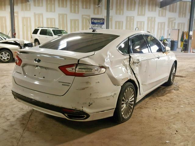 3FA6P0K98FR173068 - 2015 FORD FUSION TIT WHITE photo 4