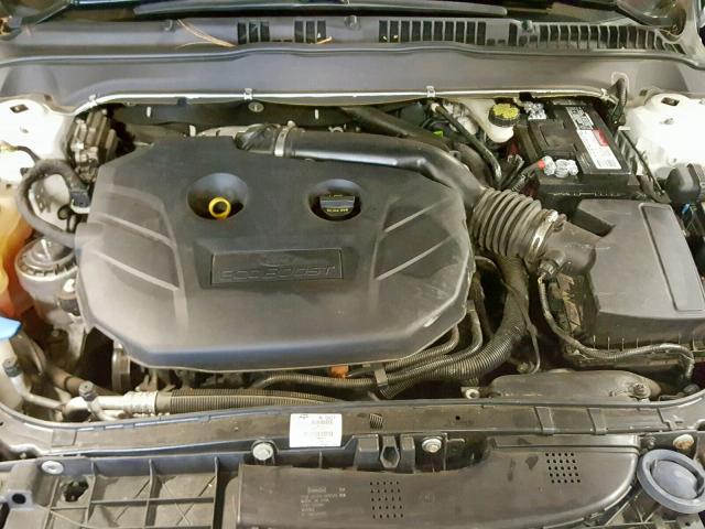 3FA6P0K98FR173068 - 2015 FORD FUSION TIT WHITE photo 7