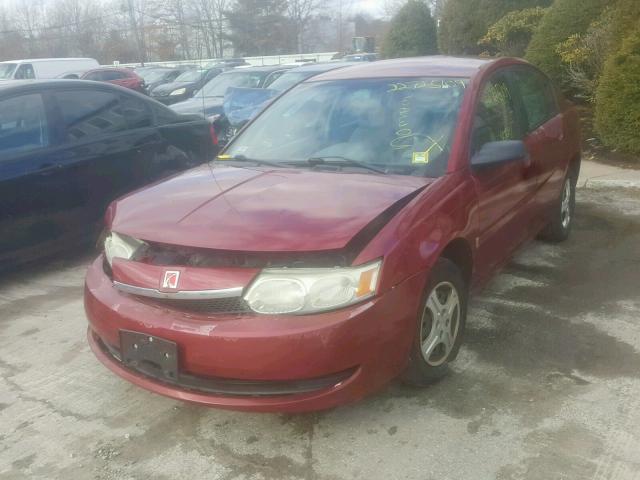 1G8AG52F14Z138477 - 2004 SATURN ION LEVEL RED photo 2