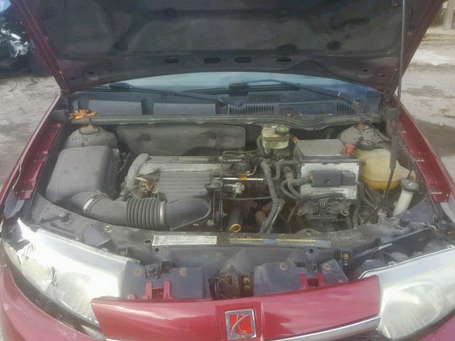 1G8AG52F14Z138477 - 2004 SATURN ION LEVEL RED photo 7