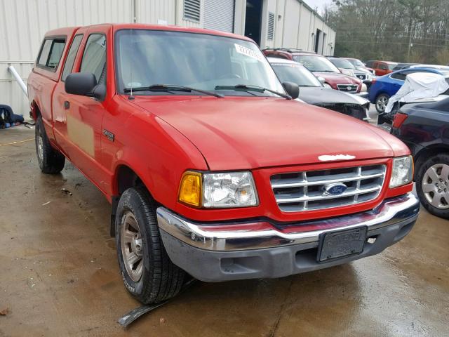 1FTYR14UX2TA22889 - 2002 FORD RANGER SUP RED photo 1