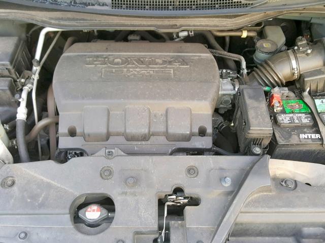 5FNRL5H49CB017856 - 2012 HONDA ODYSSEY EX GRAY photo 7