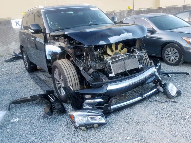 JN8AZ2NF8G9610287 - 2016 INFINITI QX80 BLACK photo 1