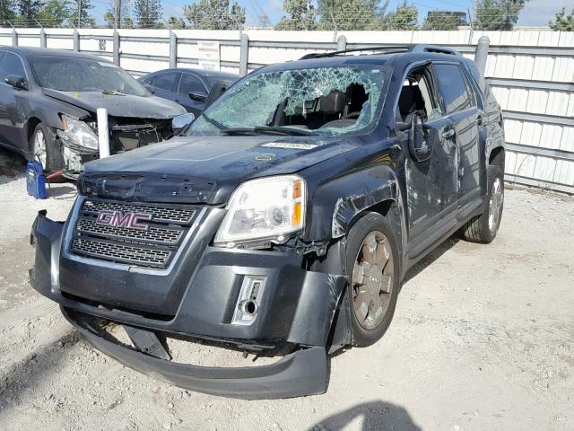 2CTFLHEY9A6325418 - 2010 GMC TERRAIN SL BLACK photo 2