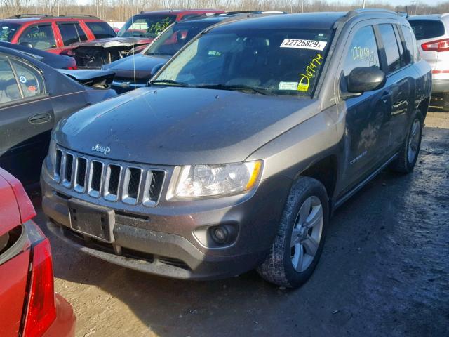 1C4NJDBB3CD559158 - 2012 JEEP COMPASS SP ვერცხლისფერი ფოტო 2
