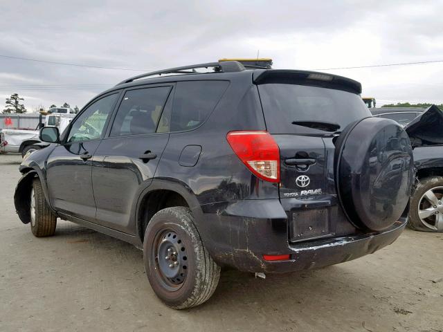 JTMBD33V985176095 - 2008 TOYOTA RAV4 Negro foto 3
