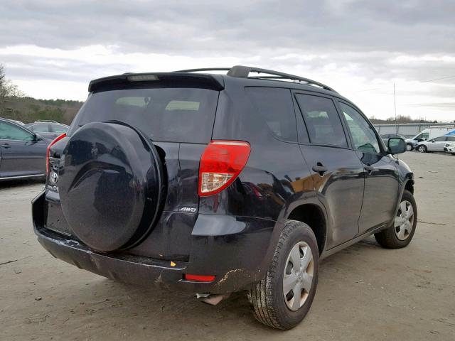 JTMBD33V985176095 - 2008 TOYOTA RAV4 Negro foto 4