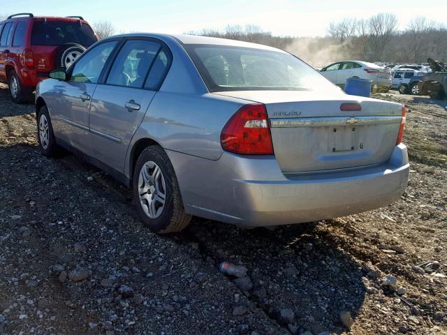 1G1ZS58F37F307461 - 2007 CHEVROLET MALIBU LS 银色 照片 3