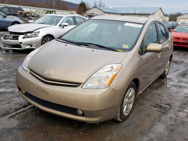 JTDKB20U153058495 - 2005 TOYOTA PRIUS GOLD photo 2