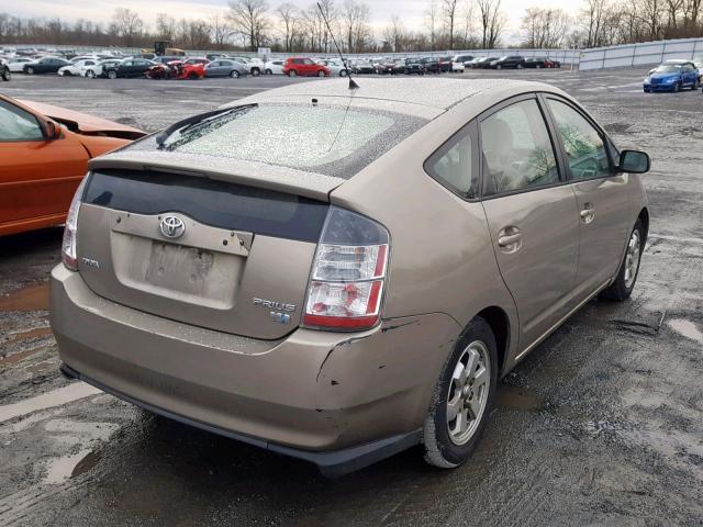 JTDKB20U153058495 - 2005 TOYOTA PRIUS GOLD photo 4