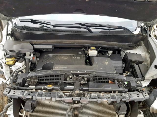 5N1AL0MM2DC328500 - 2013 INFINITI JX35 BASE SILVER photo 7