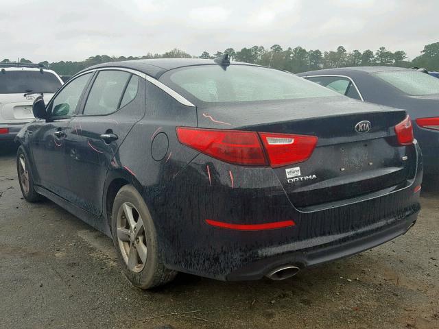 5XXGM4A79FG449884 - 2015 KIA OPTIMA LX 黑色 照片 3