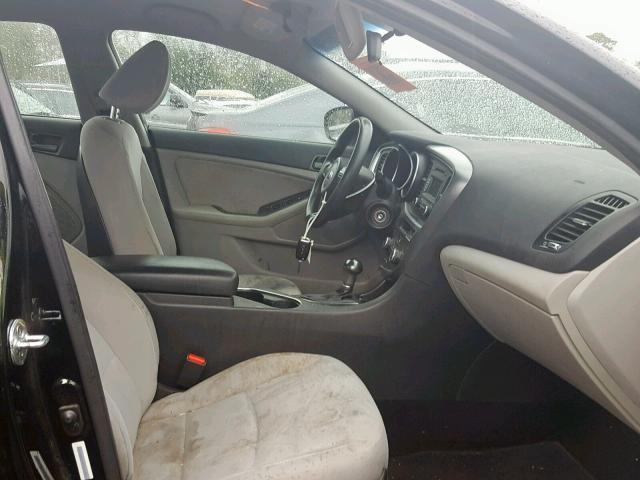 5XXGM4A79FG449884 - 2015 KIA OPTIMA LX 黑色 照片 5