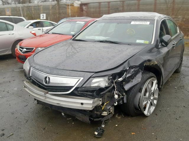 19UUA9F57EA000134 - 2014 ACURA TL TECH GRAY photo 2