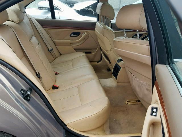 WBADT43472GY96979 - 2002 BMW 525 I AUTO TAN photo 6