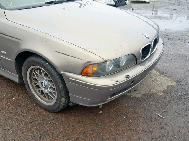 WBADT43472GY96979 - 2002 BMW 525 I AUTO TAN photo 9