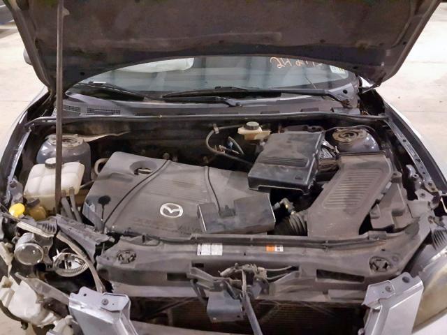 JM1BK123851242973 - 2005 MAZDA 3 S GRAY photo 7