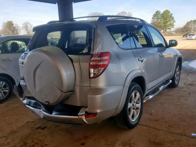 JTMZK31V29D002769 - 2009 TOYOTA RAV4 LIMIT SILVER photo 4