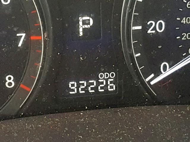 2T2ZK1BA3BC060677 - 2011 LEXUS RX 350 灰色 照片 8