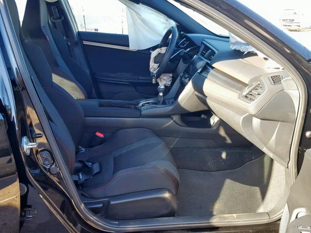2HGFC1E57JH703315 - 2018 HONDA CIVIC SI 黑色 照片 5