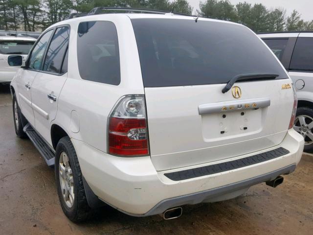 2HNYD18806H535948 - 2006 ACURA MDX TOURIN WHITE photo 3