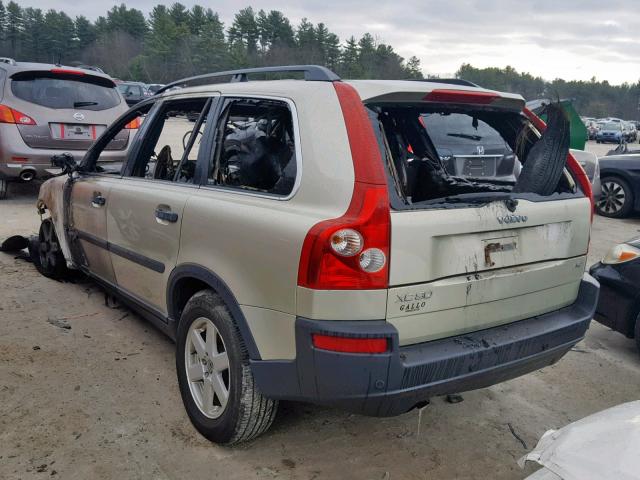 YV4CZ592161258208 - 2006 VOLVO XC90 SILVER photo 3