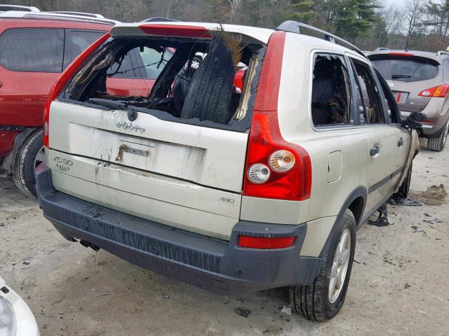 YV4CZ592161258208 - 2006 VOLVO XC90 SILVER photo 4