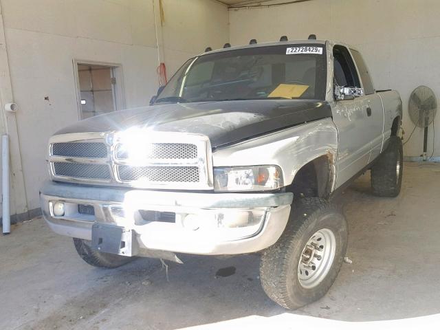 3B7KF2267WG226559 - 1998 DODGE RAM 2500 SILVER photo 2